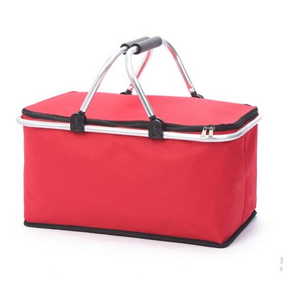 Collapsible Cooler Picnic Basket