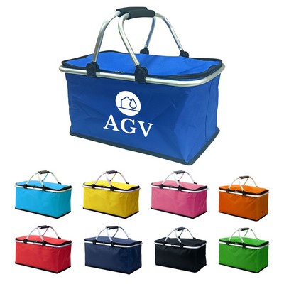 Collapsible Insulated Picnic Basket
