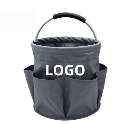 Foldable Garden Tool Storage Basket