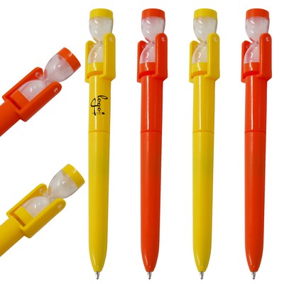 Hourglass Sand Timer Ballpoint Pen