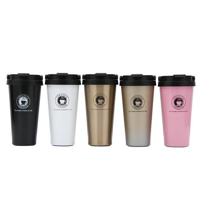 16 oz. Thermal Travel Coffee Tumbler