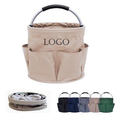 Portable Foldable Picnic Fabric Basket